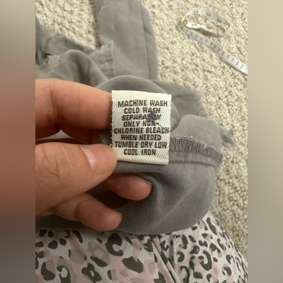 Vintage Havana Gray Lightweight Military Shirt Jacket size S - Picture 8 of 10